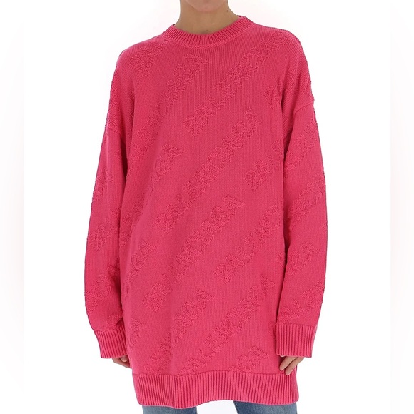 Balenciaga 3D knit shocking pink - Picture 5 of 10